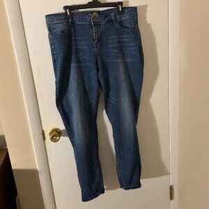 Suzanne Betro Jeans Size 18 Zip up fly